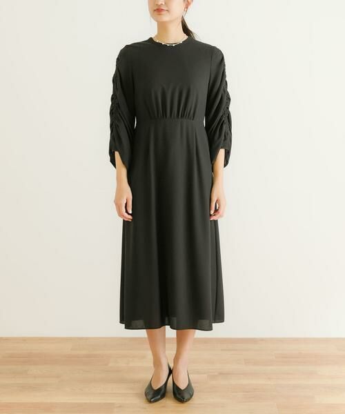 URBAN RESEARCH / アーバンリサーチ ドレス | LA MAISON　ギャザースリーブワンピース | 詳細14