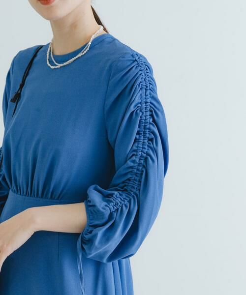 URBAN RESEARCH / アーバンリサーチ ドレス | LA MAISON　ギャザースリーブワンピース | 詳細2