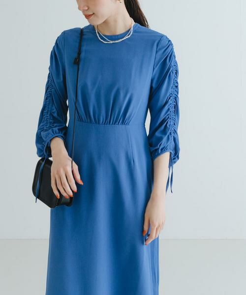 URBAN RESEARCH / アーバンリサーチ ドレス | LA MAISON　ギャザースリーブワンピース | 詳細3