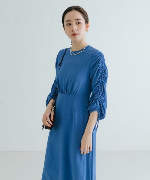 URBAN RESEARCH / アーバンリサーチ ドレス | LA MAISON　ギャザースリーブワンピース | 詳細4