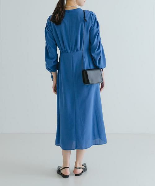 URBAN RESEARCH / アーバンリサーチ ドレス | LA MAISON　ギャザースリーブワンピース | 詳細5