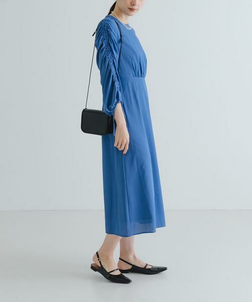 URBAN RESEARCH / アーバンリサーチ ドレス | LA MAISON　ギャザースリーブワンピース | 詳細6
