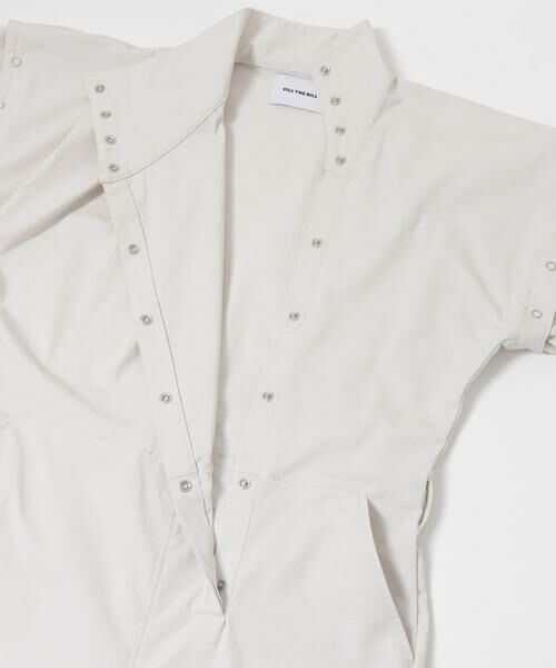 URBAN RESEARCH / アーバンリサーチ サロペット・オールインワン | FILL THE BILL　CHAMBRAY JUMP SUIT | 詳細3