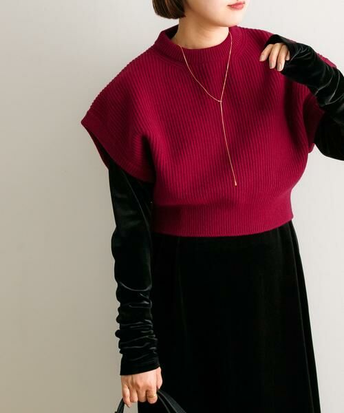 URBAN RESEARCH / アーバンリサーチ ベスト | 『別注』ROUTINE×URBAN RESEARCH　WOOL KNIT VEST | 詳細1
