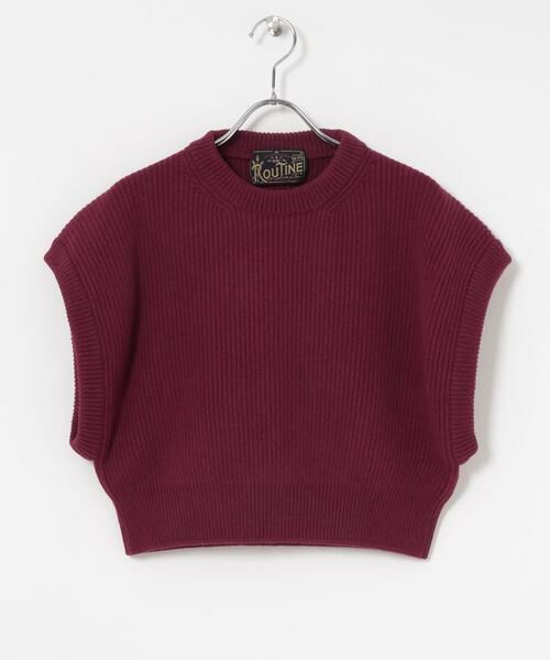 URBAN RESEARCH / アーバンリサーチ ベスト | 『別注』ROUTINE×URBAN RESEARCH　WOOL KNIT VEST | 詳細5