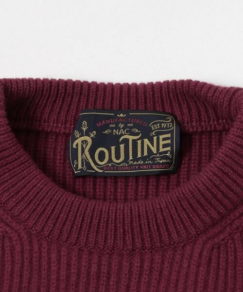 URBAN RESEARCH / アーバンリサーチ ベスト | 『別注』ROUTINE×URBAN RESEARCH　WOOL KNIT VEST | 詳細9