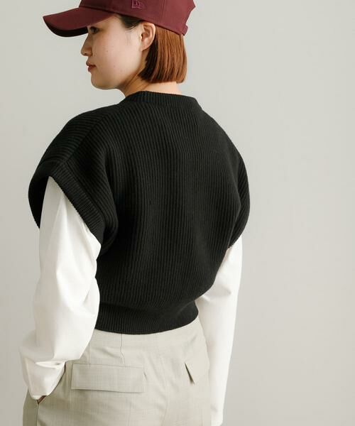 URBAN RESEARCH / アーバンリサーチ ベスト | 『別注』ROUTINE×URBAN RESEARCH　WOOL KNIT VEST | 詳細30