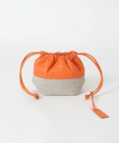 URBAN RESEARCH / アーバンリサーチ ハンドバッグ | MARCO MASI　レザーコンビ巾着