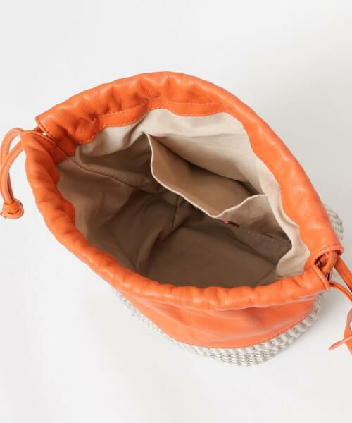 URBAN RESEARCH / アーバンリサーチ ハンドバッグ | MARCO MASI　レザーコンビ巾着 | 詳細4