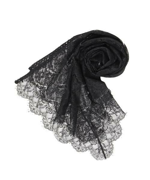 URBAN RESEARCH / アーバンリサーチ マフラー・ショール・スヌード・ストール | COUTURE MAISON　3WAYレースショール | 詳細4