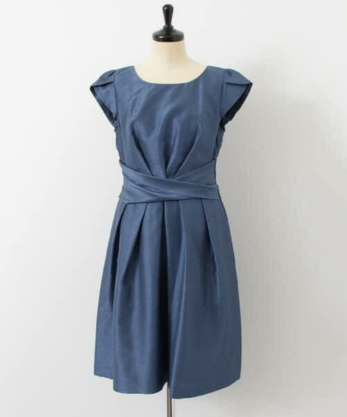URBAN RESEARCH / アーバンリサーチ ドレス | COUTURE MAISON　ウエストクロスワンピース | 詳細4