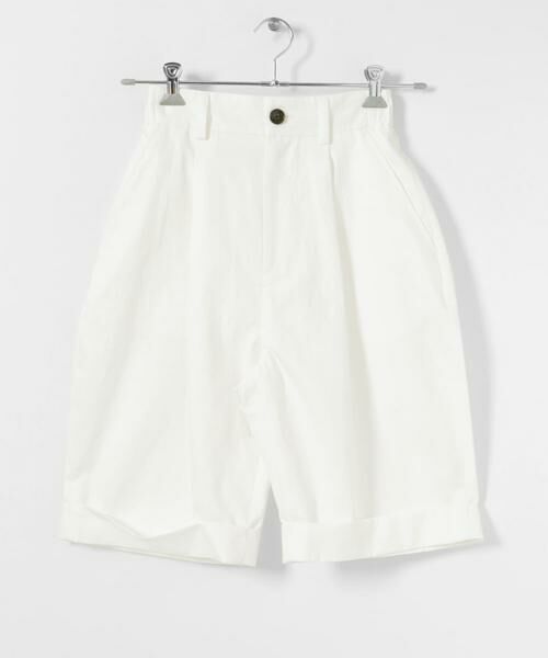 URBAN RESEARCH / アーバンリサーチ ショート・ハーフ・半端丈パンツ | nicholson&nicholson　コットンリネンハーフパンツ | 詳細1