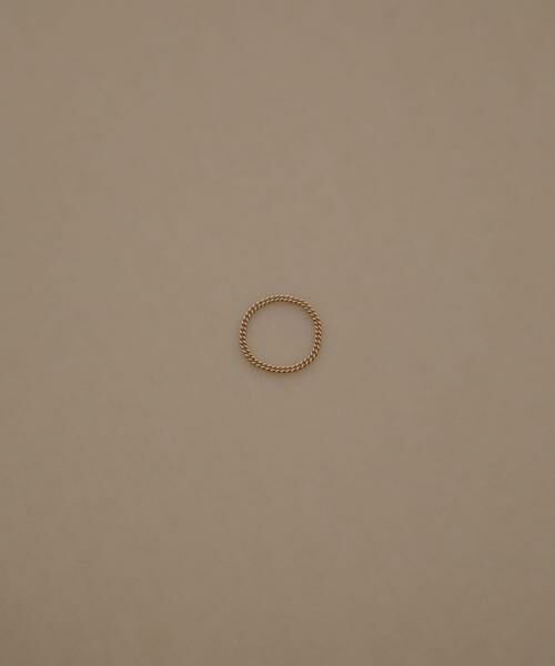 URBAN RESEARCH/アーバンリサーチ decor『デコール』 18K FlatlinkRing ゴールド 15 URBAN RESEARCH/アーバンリサーチ decor『デコール』 18K FlatlinkRing ゴールド 15