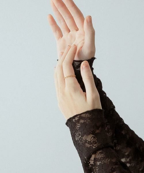 URBAN RESEARCH / アーバンリサーチ リング | decor『デコール』　18K RectangleRing | 詳細4
