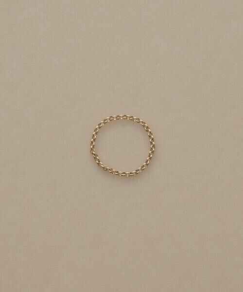 URBAN RESEARCH/アーバンリサーチ decor『デコール』 18K CircleRing ゴールド 11 URBAN RESEARCH/アーバンリサーチ decor『デコール』 18K CircleRing ゴールド 11