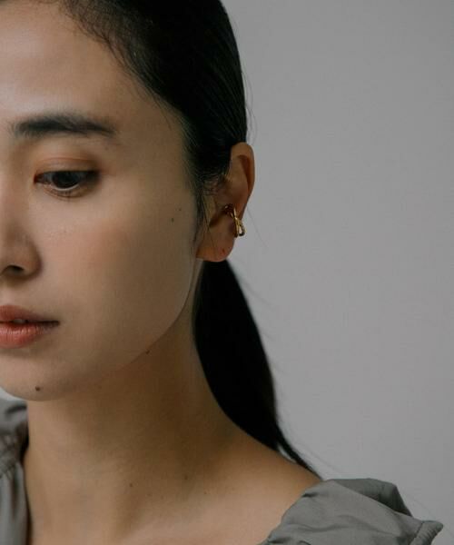 URBAN RESEARCH / アーバンリサーチ ピアス・イヤリング | decor『デコール』　Twist cross cuff | 詳細3