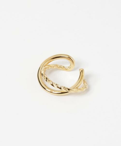 URBAN RESEARCH / アーバンリサーチ ピアス・イヤリング | decor『デコール』　Twist cross cuff | 詳細6