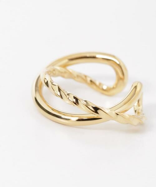 URBAN RESEARCH / アーバンリサーチ ピアス・イヤリング | decor『デコール』　Twist cross cuff | 詳細8