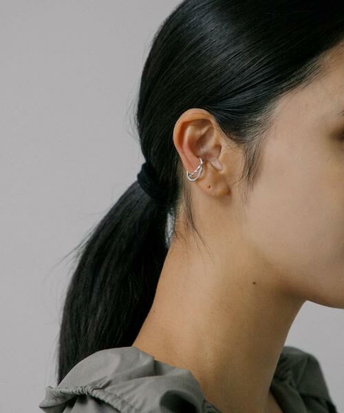 URBAN RESEARCH / アーバンリサーチ ピアス・イヤリング | decor『デコール』　Twist cross cuff | 詳細2