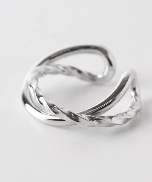 URBAN RESEARCH / アーバンリサーチ ピアス・イヤリング | decor『デコール』　Twist cross cuff | 詳細7
