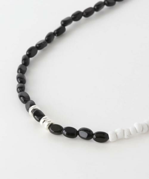 URBAN RESEARCH / アーバンリサーチ ネックレス・ペンダント・チョーカー | FOLK/N　BlkWht necklace | 詳細4