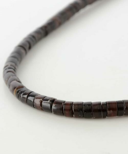 URBAN RESEARCH / アーバンリサーチ ネックレス・ペンダント・チョーカー | FOLK/N　Brown shell necklace | 詳細4