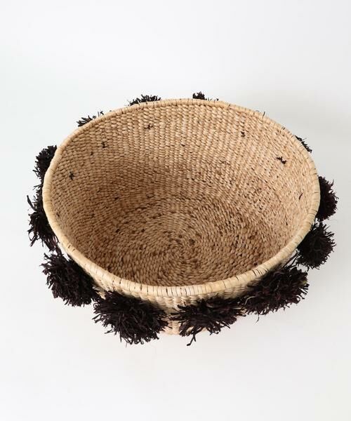 URBAN RESEARCH / アーバンリサーチ インテリア・インテリア雑貨 | 『WEB限定』Indego Africa　Black Pom Basket | 詳細2