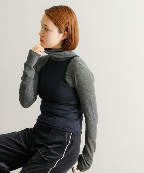 URBAN RESEARCH / アーバンリサーチ キャミソール・チューブトップ | 『別注』GGG×URBAN RESEARCH　ニットキャミソール | 詳細15