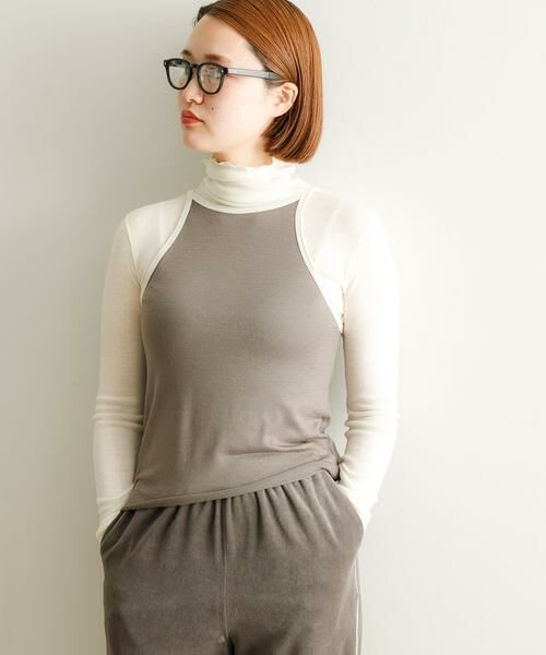 URBAN RESEARCH / アーバンリサーチ キャミソール・チューブトップ | 『別注』GGG×URBAN RESEARCH　ニットキャミソール | 詳細30