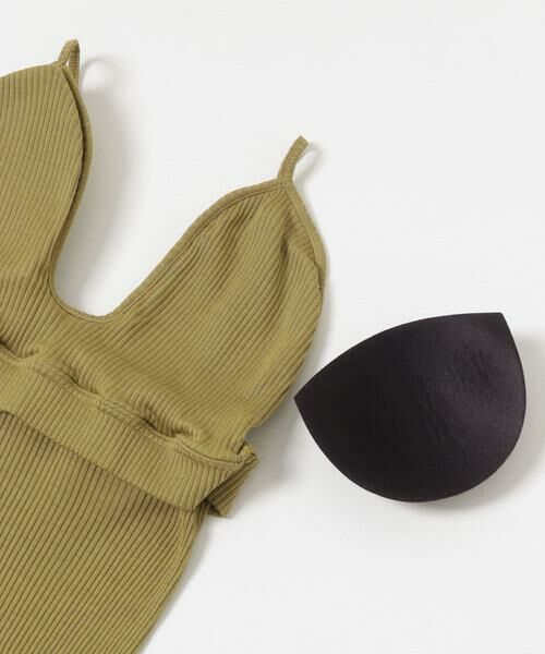 URBAN RESEARCH / アーバンリサーチ キャミソール・チューブトップ | HAKUJI　Supima silk bra camisole | 詳細5