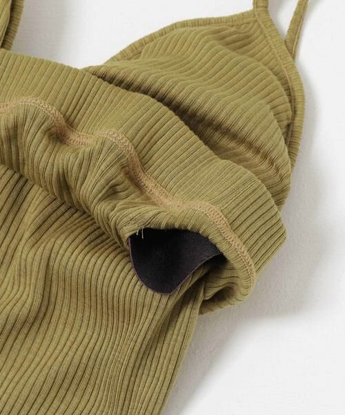 URBAN RESEARCH / アーバンリサーチ キャミソール・チューブトップ | HAKUJI　Supima silk bra camisole | 詳細6