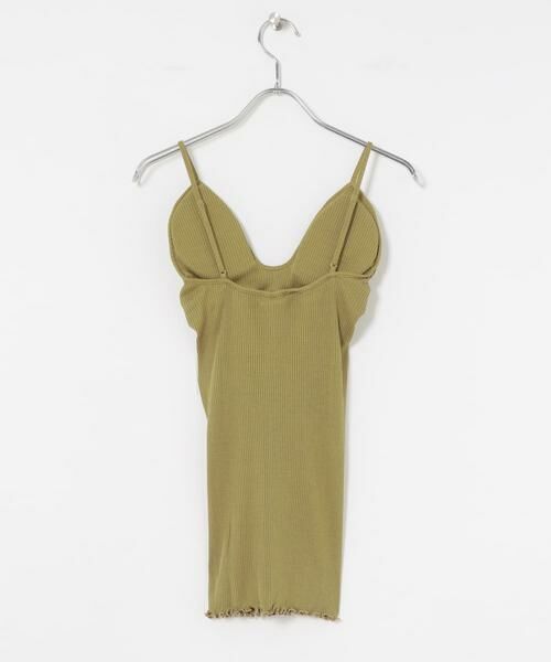 URBAN RESEARCH / アーバンリサーチ キャミソール・チューブトップ | HAKUJI　Supima silk bra camisole | 詳細7