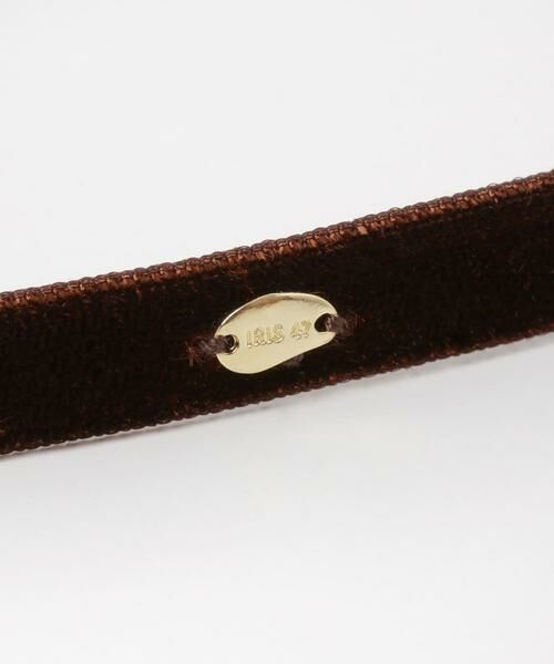 URBAN RESEARCH / アーバンリサーチ カチューシャ・カチューム・その他 | IRIS47　Velvet headband | 詳細2