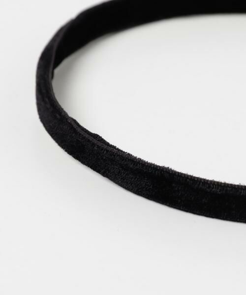 URBAN RESEARCH / アーバンリサーチ カチューシャ・カチューム・その他 | IRIS47　Velvet headband | 詳細7