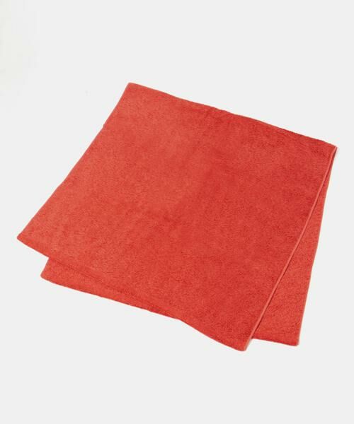 URBAN RESEARCH/アーバンリサーチ HIPPOPOTAMUS BC BLEND Bath towel レッド - URBAN RESEARCH/アーバンリサーチ HIPPOPOTAMUS BC BLEND Bath towel レッド -