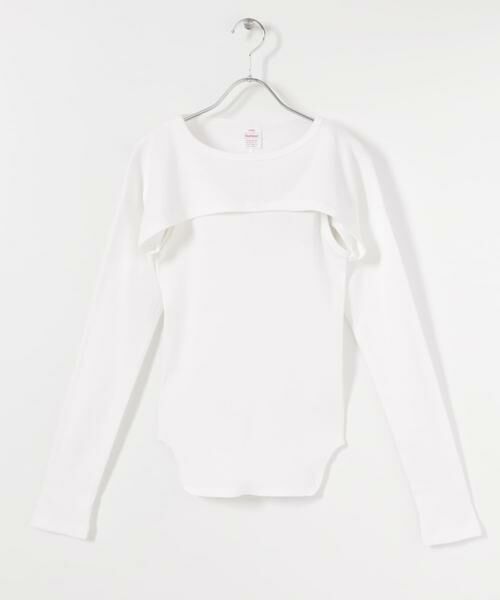 URBAN RESEARCH / アーバンリサーチ Tシャツ | 『別注』Healthknit×URBAN RESEARCH　レイヤードカットソー | 詳細1