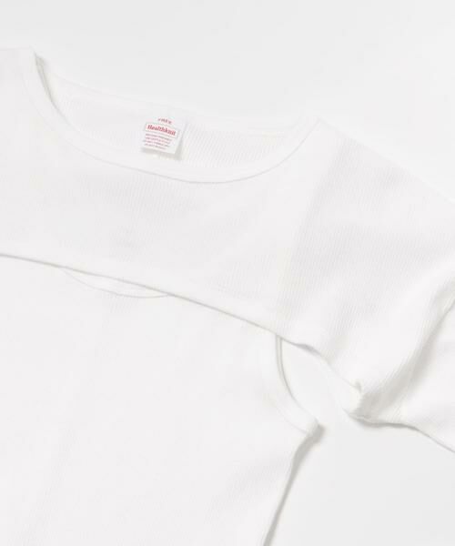 URBAN RESEARCH / アーバンリサーチ Tシャツ | 『別注』Healthknit×URBAN RESEARCH　レイヤードカットソー | 詳細3