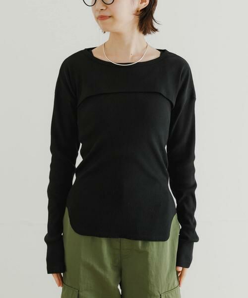 URBAN RESEARCH / アーバンリサーチ Tシャツ | 『別注』Healthknit×URBAN RESEARCH　レイヤードカットソー | 詳細8