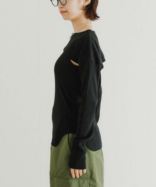 URBAN RESEARCH / アーバンリサーチ Tシャツ | 『別注』Healthknit×URBAN RESEARCH　レイヤードカットソー | 詳細9