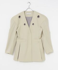 URBAN RESEARCH / アーバンリサーチ ノーカラージャケット | YOHEI OHNO　Wormhole Jacket