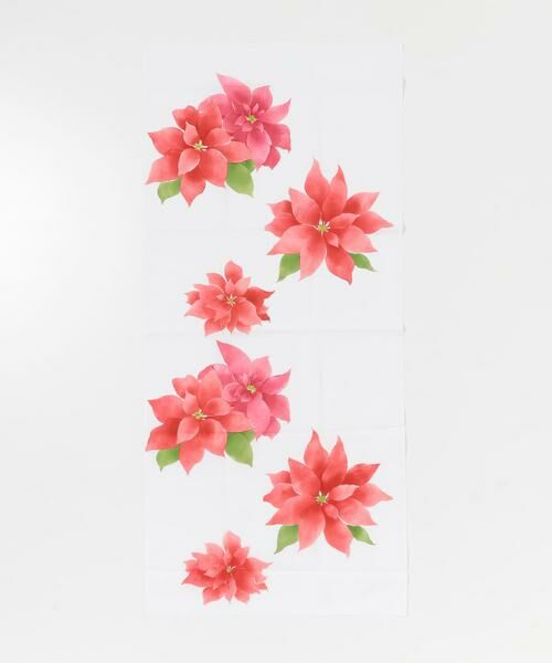 URBAN RESEARCH / アーバンリサーチ その他雑貨 | はるかぜ染色工房　12月ポインセチア手ぬぐい | 詳細1