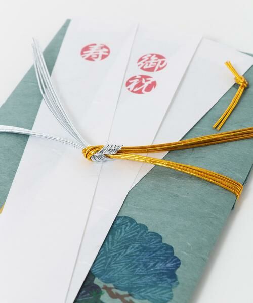 URBAN RESEARCH / アーバンリサーチ ステーショナリー | はるかぜ染色工房　ご祝儀袋 松×藍 | 詳細2