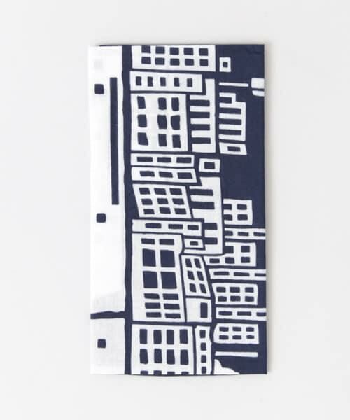URBAN RESEARCH/アーバンリサーチ たてまつる リスペクト・ハシマ 手ぬぐい ネイビー - URBAN RESEARCH/アーバンリサーチ たてまつる リスペクト・ハシマ 手ぬぐい ネイビー -