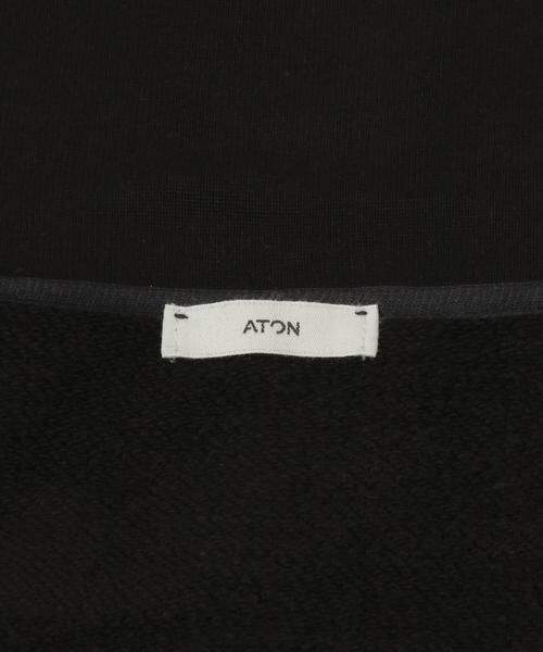 URBAN RESEARCH / アーバンリサーチ スウェット | ATON　ZEROTSURIURAKE HIGH NECK SWEAT SHIRTS | 詳細12