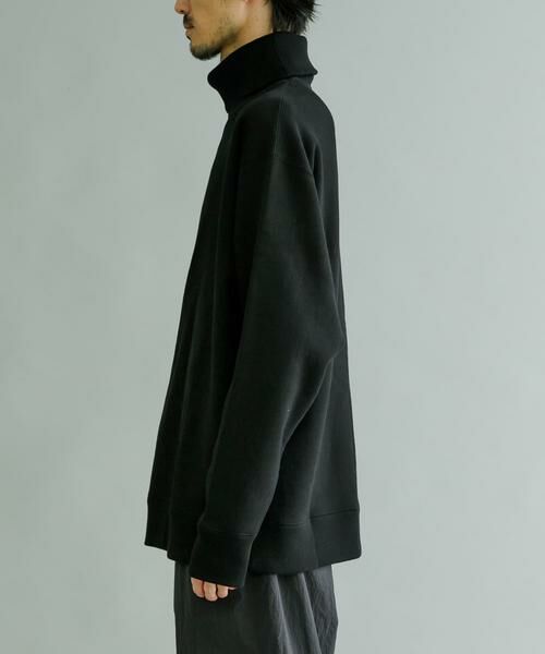 URBAN RESEARCH / アーバンリサーチ スウェット | ATON　ZEROTSURIURAKE HIGH NECK SWEAT SHIRTS | 詳細4