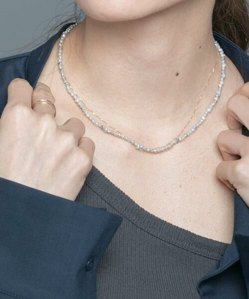 URBAN RESEARCH / アーバンリサーチ ネックレス・ペンダント・チョーカー | ff by decor urban research　アコヤケシパール40cmネックレス | 詳細1