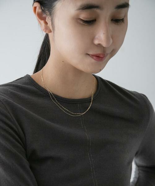 URBAN RESEARCH / アーバンリサーチ ネックレス・ペンダント・チョーカー | ff by decor urban research　ボール×ステラチェーンネックレス80cm | 詳細2