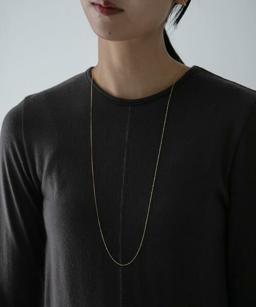 URBAN RESEARCH / アーバンリサーチ ネックレス・ペンダント・チョーカー | ff by decor urban research　ドット×Vチェーンネックレス80cm | 詳細4