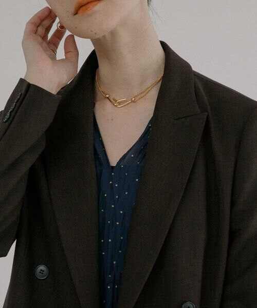 URBAN RESEARCH / アーバンリサーチ ネックレス・ペンダント・チョーカー | 『別注』Naotokojima×URBAN RESEARCH　short ball necklace | 詳細2