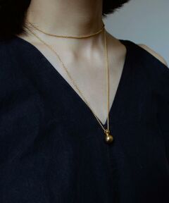 URBAN RESEARCH / アーバンリサーチ ネックレス・ペンダント・チョーカー | 『別注』Naotokojima×URBAN RESEARCH　long ball necklace